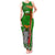 Zambia Independence Day Tank Maxi Dress Happy 59th Anniversary Kente Pattern - Wonder Print Shop