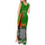 Zambia Independence Day Tank Maxi Dress Happy 59th Anniversary Kente Pattern - Wonder Print Shop