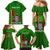 Personalised Zambia Independence Day Family Matching Mermaid Dress and Hawaiian Shirt Happy 59th Anniversary Kente Pattern - Wonder Print Shop