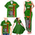 Personalised Zambia Independence Day Family Matching Tank Maxi Dress and Hawaiian Shirt Happy 59th Anniversary Kente Pattern - Wonder Print Shop