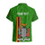 Personalised Zambia Independence Day Hawaiian Shirt Happy 59th Anniversary Kente Pattern - Wonder Print Shop