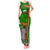 Personalised Zambia Independence Day Tank Maxi Dress Happy 59th Anniversary Kente Pattern - Wonder Print Shop