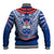 Samoa Rugby Baseball Jacket 2023 Go Manu Samoa With Ula Fala Style - Wonder Print Shop