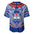 Samoa Rugby Baseball Jersey 2023 Go Manu Samoa With Ula Fala Style - Wonder Print Shop