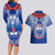 Samoa Rugby Couples Matching Long Sleeve Bodycon Dress and Hawaiian Shirt 2023 Go Manu Samoa With Ula Fala Style - Wonder Print Shop