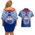 Samoa Rugby Couples Matching Off Shoulder Short Dress and Hawaiian Shirt 2023 Go Manu Samoa With Ula Fala Style - Wonder Print Shop