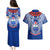 Samoa Rugby Couples Matching Puletasi Dress and Hawaiian Shirt 2023 Go Manu Samoa With Ula Fala Style - Wonder Print Shop