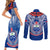 Samoa Rugby Couples Matching Short Sleeve Bodycon Dress and Long Sleeve Button Shirts 2023 Go Manu Samoa With Ula Fala Style - Wonder Print Shop