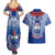 Samoa Rugby Couples Matching Summer Maxi Dress and Hawaiian Shirt 2023 Go Manu Samoa With Ula Fala Style - Wonder Print Shop