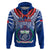 Samoa Rugby Hoodie 2023 Go Manu Samoa With Ula Fala Style - Wonder Print Shop