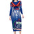 Samoa Rugby Long Sleeve Bodycon Dress 2023 Go Manu Samoa With Ula Fala Style - Wonder Print Shop