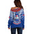 Samoa Rugby Off Shoulder Sweater 2023 Go Manu Samoa With Ula Fala Style - Wonder Print Shop