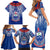 Custom Samoa Rugby Family Matching Short Sleeve Bodycon Dress and Hawaiian Shirt 2023 Go Manu Samoa With Ula Fala Style - Wonder Print Shop