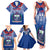 Custom Samoa Rugby Family Matching Tank Maxi Dress and Hawaiian Shirt 2023 Go Manu Samoa With Ula Fala Style - Wonder Print Shop