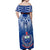 Custom Samoa Rugby Off Shoulder Maxi Dress 2023 Go Manu Samoa With Ula Fala Style - Wonder Print Shop