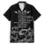 New Zealand Silver Fern Rugby Family Matching Mermaid Dress and Hawaiian Shirt Haka Aotearoa Kiwi Dance - Wonder Print Shop