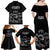 New Zealand Silver Fern Rugby Family Matching Off Shoulder Maxi Dress and Hawaiian Shirt Haka Aotearoa Kiwi Dance - Wonder Print Shop