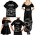 New Zealand Silver Fern Rugby Family Matching Summer Maxi Dress and Hawaiian Shirt Haka Aotearoa Kiwi Dance - Wonder Print Shop