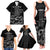 New Zealand Silver Fern Rugby Family Matching Tank Maxi Dress and Hawaiian Shirt Haka Aotearoa Kiwi Dance - Wonder Print Shop