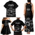 New Zealand Silver Fern Rugby Family Matching Tank Maxi Dress and Hawaiian Shirt Haka Aotearoa Kiwi Dance - Wonder Print Shop