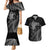 Custom New Zealand Silver Fern Rugby Couples Matching Mermaid Dress and Hawaiian Shirt All Black Go Champions 2023 With Trophy Proud - Wonder Print Shop