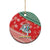 Lietuva Christmas Ceramic Ornament Linksmu Kaledu - Lithuania Coat Of Arms - Wonder Print Shop