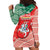 Lietuva Christmas Hoodie Dress Linksmu Kaledu - Lithuania Coat Of Arms