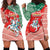 Lietuva Christmas Hoodie Dress Linksmu Kaledu - Lithuania Coat Of Arms