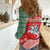 Lietuva Christmas Women Casual Shirt Linksmu Kaledu - Lithuania Coat Of Arms