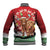 Scotland Christmas Baseball Jacket Highland Cow Santa - Nollaig Chridheil! - Wonder Print Shop