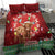 Scotland Christmas Bedding Set Highland Cow Santa - Nollaig Chridheil! - Wonder Print Shop