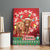 Scotland Christmas Canvas Wall Art Highland Cow Santa - Nollaig Chridheil! - Wonder Print Shop