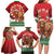 Scotland Christmas Family Matching Long Sleeve Bodycon Dress and Hawaiian Shirt Highland Cow Santa - Nollaig Chridheil! - Wonder Print Shop