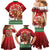 Scotland Christmas Family Matching Mermaid Dress and Hawaiian Shirt Highland Cow Santa - Nollaig Chridheil! - Wonder Print Shop