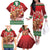 Scotland Christmas Family Matching Off The Shoulder Long Sleeve Dress and Hawaiian Shirt Highland Cow Santa - Nollaig Chridheil! - Wonder Print Shop