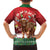 Scotland Christmas Family Matching Off Shoulder Short Dress and Hawaiian Shirt Highland Cow Santa - Nollaig Chridheil! - Wonder Print Shop