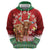 Scotland Christmas Hoodie Highland Cow Santa - Nollaig Chridheil! - Wonder Print Shop