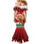 Scotland Christmas Mermaid Dress Highland Cow Santa - Nollaig Chridheil! - Wonder Print Shop