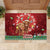 Scotland Christmas Rubber Doormat Highland Cow Santa - Nollaig Chridheil!