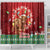 Scotland Christmas Shower Curtain Highland Cow Santa - Nollaig Chridheil!