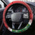 Scotland Christmas Steering Wheel Cover Highland Cow Santa - Nollaig Chridheil!