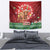 Scotland Christmas Tapestry Highland Cow Santa - Nollaig Chridheil!