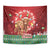 Scotland Christmas Tapestry Highland Cow Santa - Nollaig Chridheil!