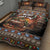 Scotland Christmas Quilt Bed Set Merry Yule Log - Wonder Print Shop