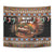 Scotland Christmas Tapestry Merry Yule Log