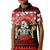 Skull Christmas Kid Polo Shirt When You Are Dead Inside But It Is Christmas - Wonder Print Shop