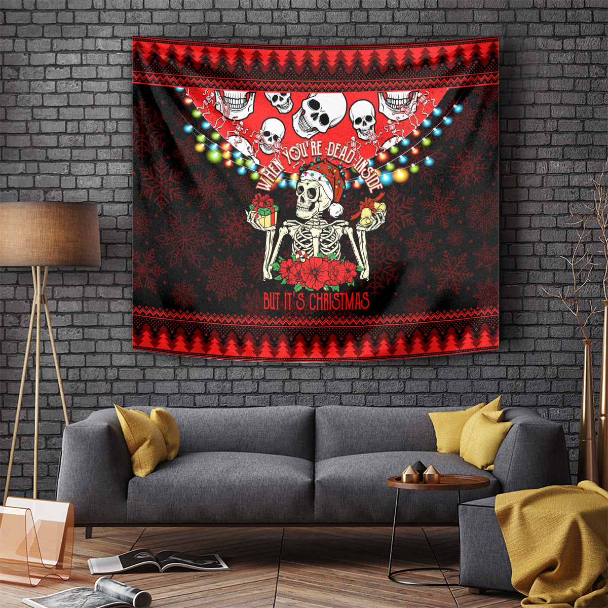 skull-christmas-tapestry-when-you-are-dead-inside-but-it-is-christmas