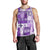 Hawaiian Quilt Men Tank Top Tiki Tropical Retro Purple Version - Wonder Print Shop