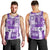 Hawaiian Quilt Men Tank Top Tiki Tropical Retro Purple Version - Wonder Print Shop