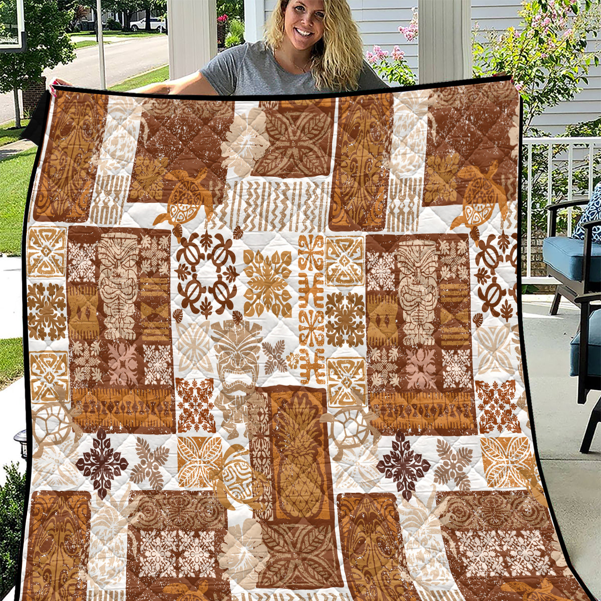 hawaiian-quilt-quilt-tiki-tropical-retro-brown-version